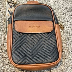 BOSTANTEN Sling Quilted Bag Crossbody Purse Adjustable Shoulder Strap